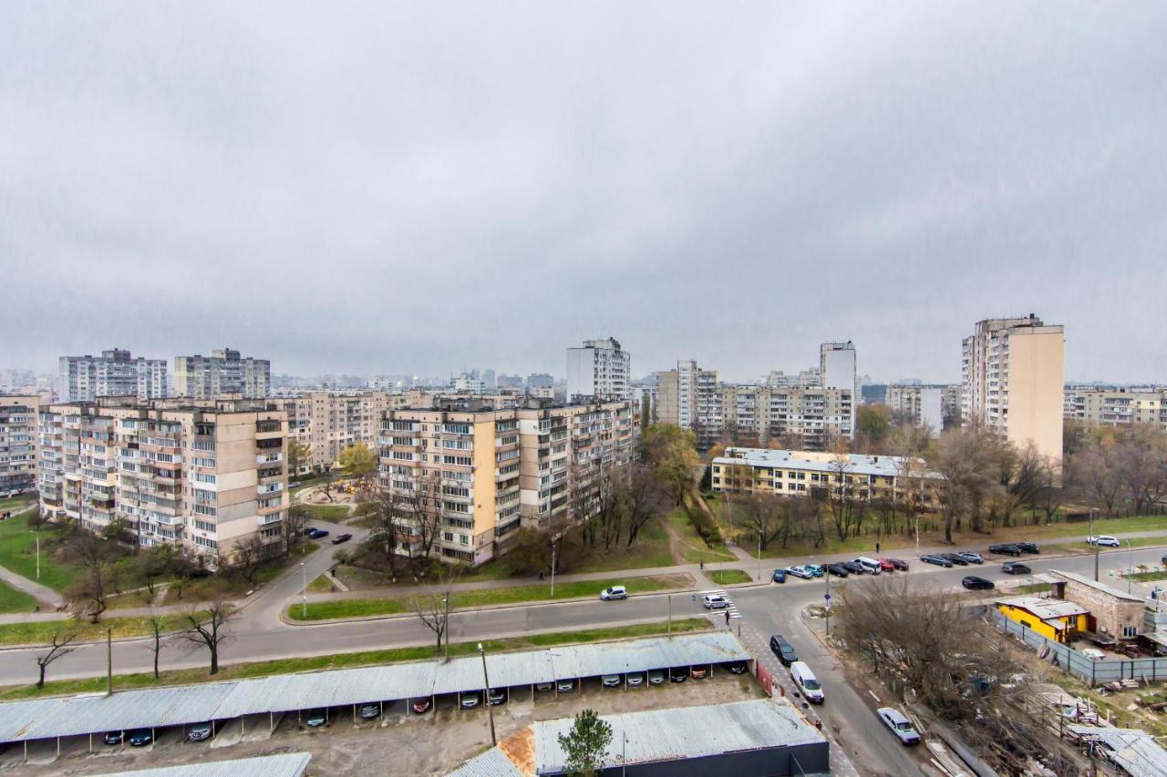 Стильные Апартаменты,Метро Вырлица,Метро Харьковская Kiev Eksteriør billede